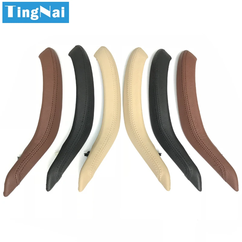 Left Right Interior Passenger Doors Pull Handle Leather Outer Cover Full Set For BMW X5 X6 F15 F16 2014-2018 
Left Right Interior Passenger Doors Pull Handle Leather Outer Cover Full Set For BMW X5 X6 F15 F16 2014-2018