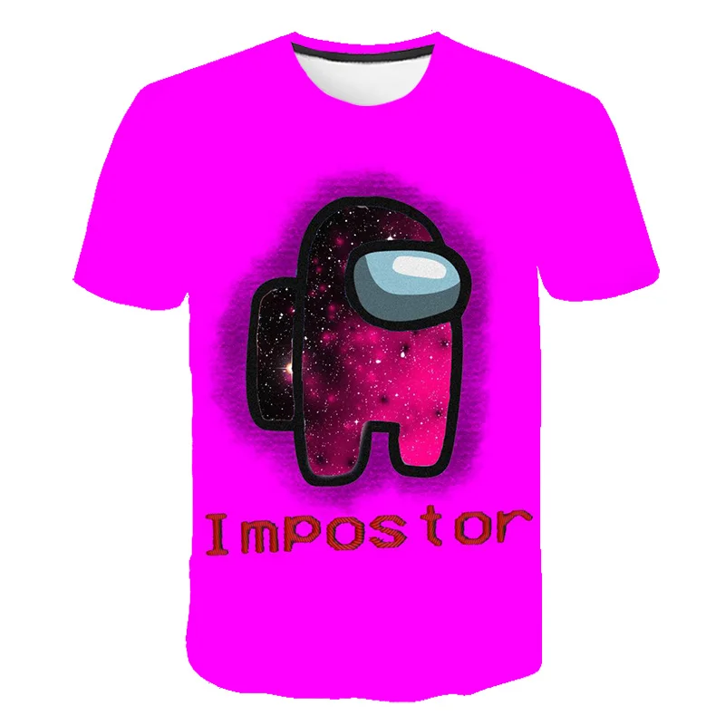 Game among us boys T-shirts funny graphics 4-14 years old children short-sleeved round neck tops 3D cartoon shirt teen clothes
Game among us boys T-shirts funny graphics 4-14 years old children short-sleeved round neck tops 3D cartoon shirt teen clothes