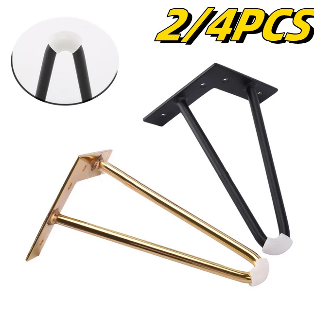 2/4PCS Metal Hairpin Table Desk Leg Wire Support Leg For Sofa Cabinet Handcraft Furniture Hardware 12/15/18/20cm with Screws 
2/4PCS Metal Hairpin Table Desk Leg Wire Support Leg For Sofa Cabinet Handcraft Furniture Hardware 12/15/18/20cm with Screws