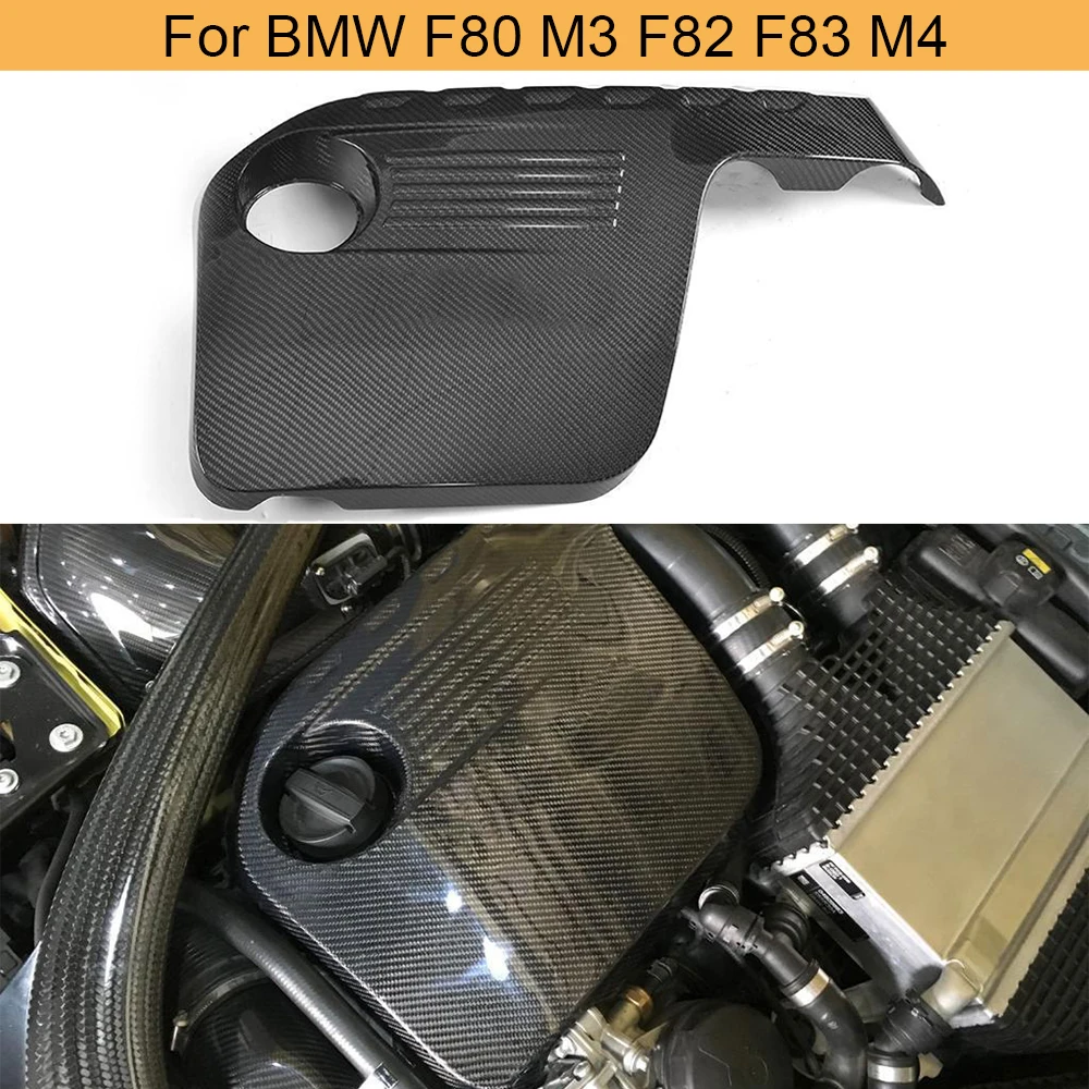 Углеродное волокно крышка двигателя автомобиля капот для BMW F80 M3 F82 F83 M4 2014 2019