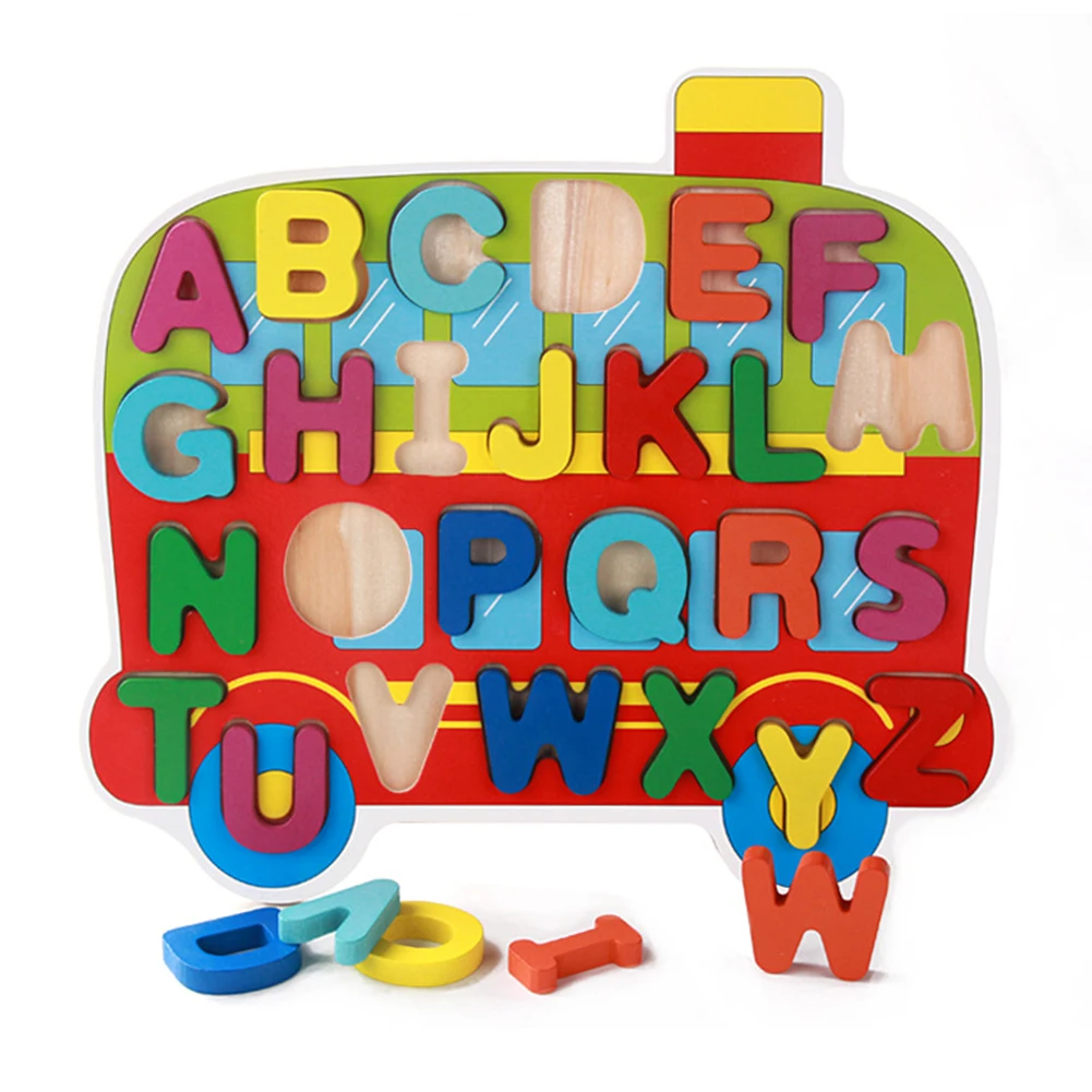 Wooden Alphabet Number Learning Puzzle Set Word Spelling Practice Game English Letters Spelling Learning Supplies
Wooden Alphabet Number Learning Puzzle Set Word Spelling Practice Game English Letters Spelling Learning Supplies