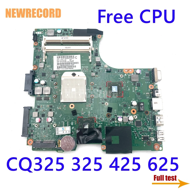 Материнская плата для ноутбука HP 611803-001 COMPAQ CQ325 325 425 625 HD4200 графика DDR3 бесплатный