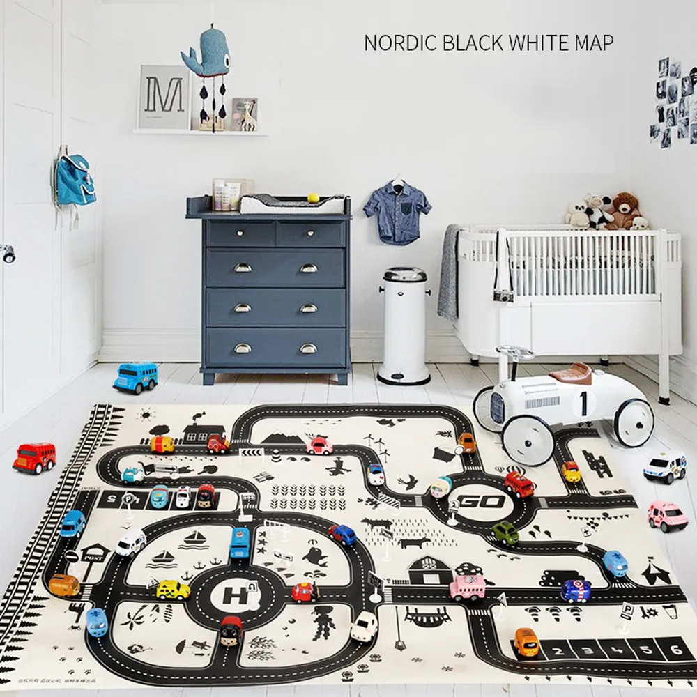 Kids Play Mat City Road Buildings Parking Map Game Scene Map Fun Interactive Educational Identify Toys Puzzle Gifts Waterproof
Kids Play Mat City Road Buildings Parking Map Game Scene Map Fun Interactive Educational Identify Toys Puzzle Gifts Waterproof