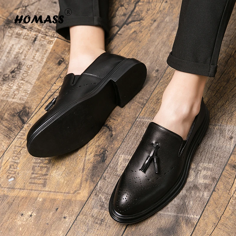 Men Brogue Shoes Wedding Leather Shoes Up Pointed Toe Business Leatther Lace Shoes Type Toe Shape Punk Style Tassel Decoration
Men Brogue Shoes Wedding Leather Shoes Up Pointed Toe Business Leatther Lace Shoes Type Toe Shape Punk Style Tassel Decoration