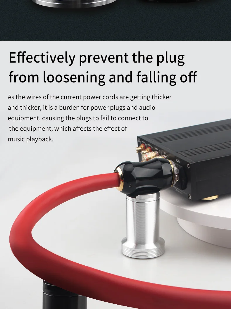 High Quality HiFi fancier aluminum alloy wire power amplifier power cable bracket wire support shock absorber foot nail foot pad
High Quality HiFi fancier aluminum alloy wire power amplifier power cable bracket wire support shock absorber foot nail foot pad