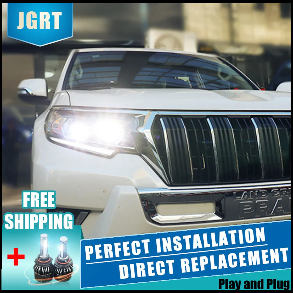 A Pair For Toyota Prado Headlights 2018 Prado LED Head Lamps All LED light Source Daytime Running Lights Dynamic Turn
A Pair For Toyota Prado Headlights 2018 Prado LED Head Lamps All LED light Source Daytime Running Lights Dynamic Turn
