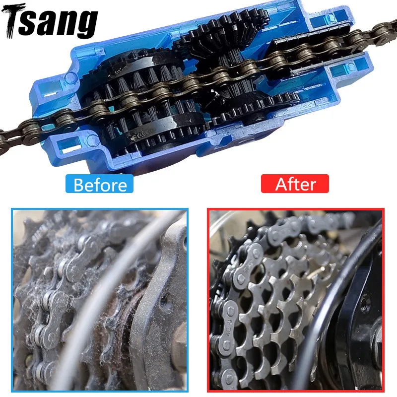 Portable Bicycle Chain Cleaner Bike Brushes Scrubber Wash Tool Mountain Cycling Cleaning Kit Outdoor Accessories Repair Tools
Portable Bicycle Chain Cleaner Bike Brushes Scrubber Wash Tool Mountain Cycling Cleaning Kit Outdoor Accessories Repair Tools