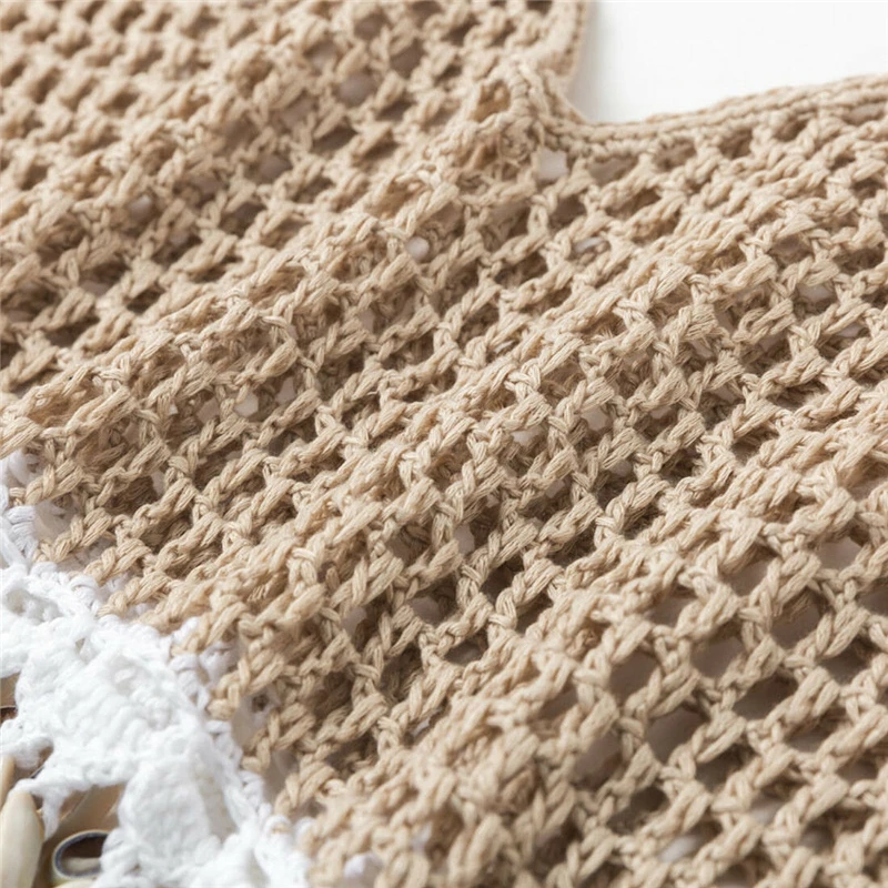 Summer Holiday Women Sexy V Neck Crochet Vest Beach Wear Crop Top Tassel Beach Vest Beachwear Bathing Bather Suit
Summer Holiday Women Sexy V Neck Crochet Vest Beach Wear Crop Top Tassel Beach Vest Beachwear Bathing Bather Suit