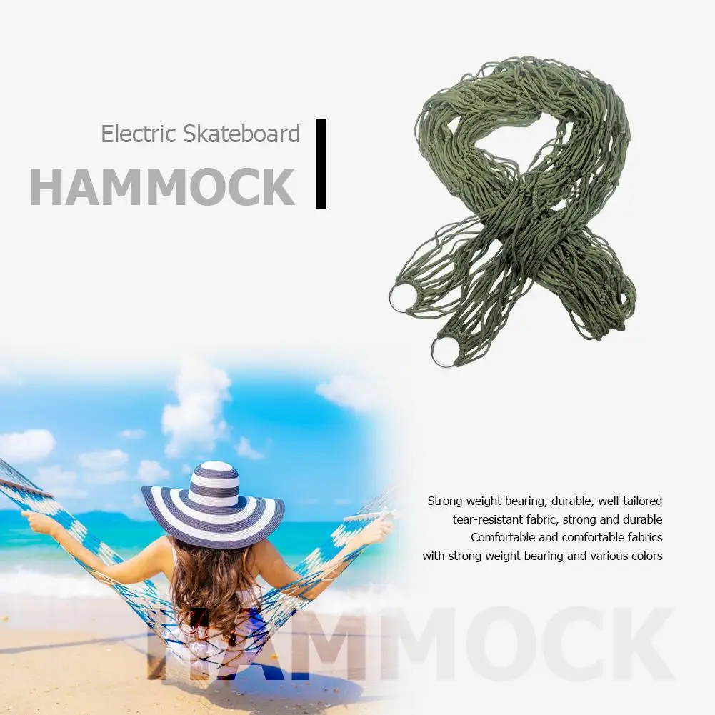 Portable Nylon Hanging Bed Mesh Net Swing Sleeping Camping Travel Hammocks
Portable Nylon Hanging Bed Mesh Net Swing Sleeping Camping Travel Hammocks