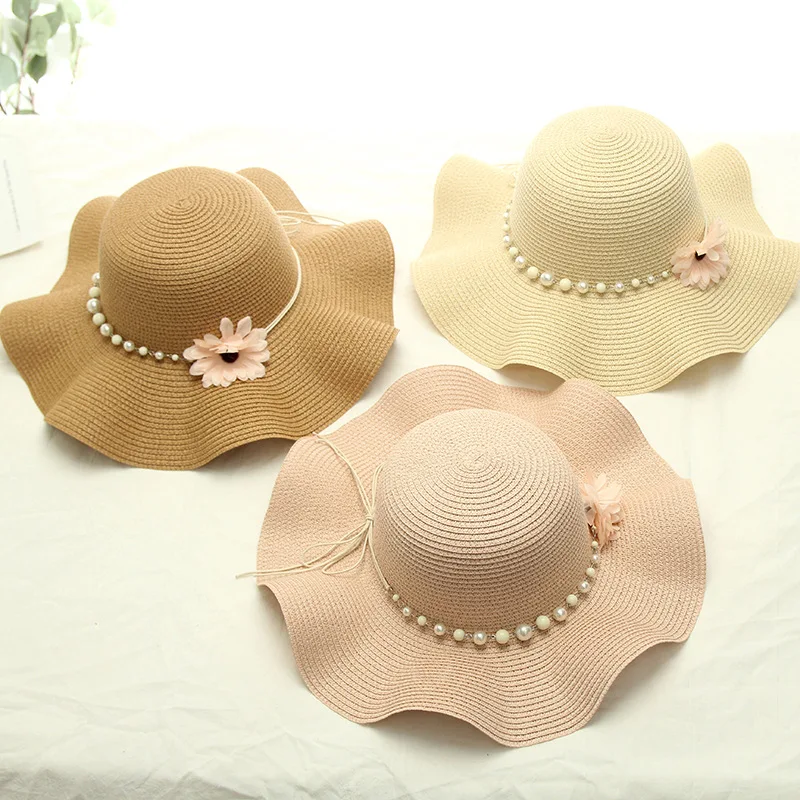 Hat lady summer versatile sunshade hat collapsible straw hat wave-brimmed sun hat beach hat
Hat lady summer versatile sunshade hat collapsible straw hat wave-brimmed sun hat beach hat