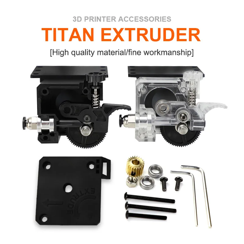 3D Printer Parts Titan Extruder Kits Remote Direct Extrusion DIY Hotend J-head Bowden Mounting 1.75mm Filament For Ender3 CR10
3D Printer Parts Titan Extruder Kits Remote Direct Extrusion DIY Hotend J-head Bowden Mounting 1.75mm Filament For Ender3 CR10