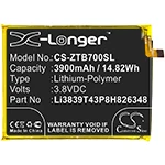 CS 3900mAh / 14.82Wh battery for ZTE A7010, Blade A7 2020, Blade A7s, EA72020 Li3839T43P8H826348
CS 3900mAh / 14.82Wh battery for ZTE A7010, Blade A7 2020, Blade A7s, EA72020 Li3839T43P8H826348