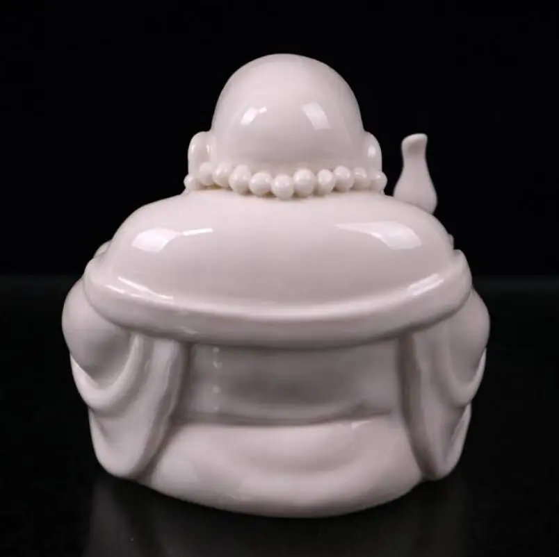 China White glaze ceramic maitreya Buddha crafts statue
China White glaze ceramic maitreya Buddha crafts statue