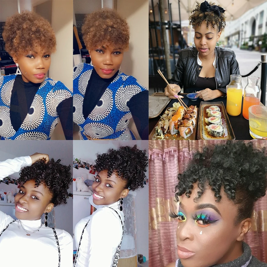Alileader Curly Bangs Fluffy Fashion Afro High Puff Hair Bun Front Fringe Bangs Synthetic Short Drawstring Ponytail Extentions
Alileader Curly Bangs Fluffy Fashion Afro High Puff Hair Bun Front Fringe Bangs Synthetic Short Drawstring Ponytail Extentions