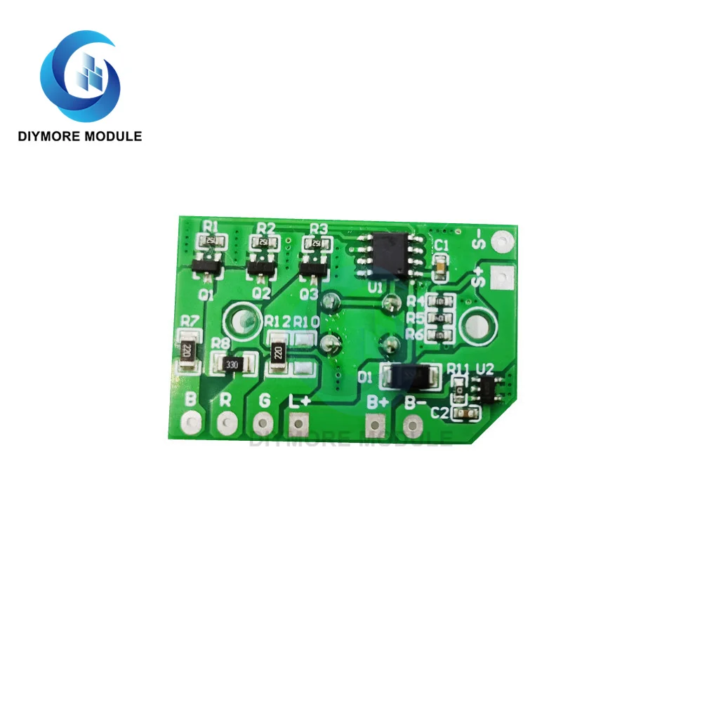 RGB colorful solar lawn lamp circuit board 3.7V solar plug-in lamp color changing lamp controller circuit board
RGB colorful solar lawn lamp circuit board 3.7V solar plug-in lamp color changing lamp controller circuit board