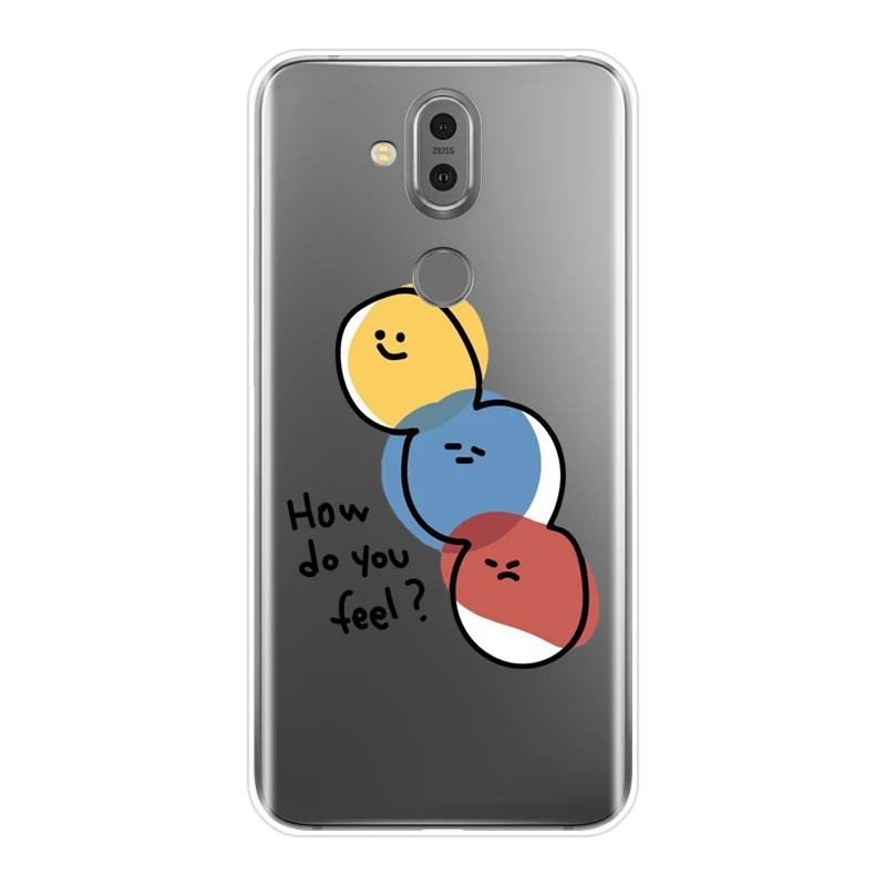 Силиконовый чехол для Nokia 4 2 3 Радуга собака милый мультфильм смешной текст задняя