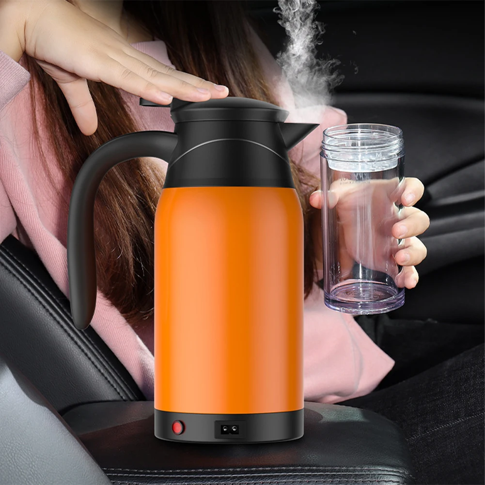 1000ML Car Electric Kettle 12V/24V 304 Stainless Steel Car Heating Cup Coffee Mug Travel Water Milk Bottle for Camping Boat
1000ML Car Electric Kettle 12V/24V 304 Stainless Steel Car Heating Cup Coffee Mug Travel Water Milk Bottle for Camping Boat