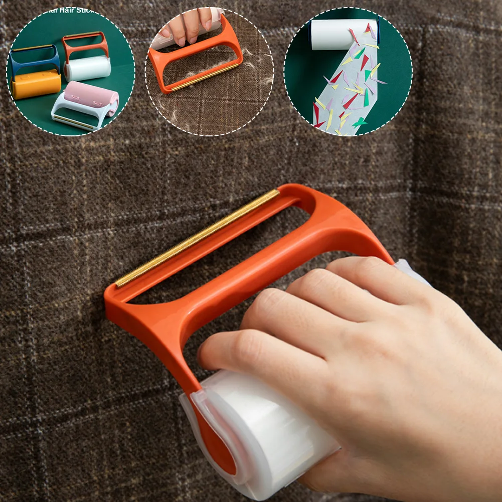 Multi-Purpose Lint Roller with Dust Cover Sticky Portable Roller Hair Remover for Clothes Couch Carpet Pet Hair Cleaning Tools
Multi-Purpose Lint Roller with Dust Cover Sticky Portable Roller Hair Remover for Clothes Couch Carpet Pet Hair Cleaning Tools