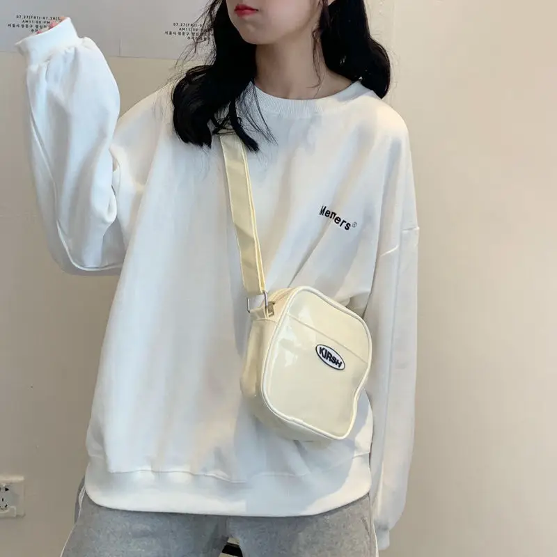 Hoodies Women O-neck Letter All-match Thin Sweatshirt Students Fashion Long Sleeve Vintage Outwork Teens Casual Simple Hoodie
Hoodies Women O-neck Letter All-match Thin Sweatshirt Students Fashion Long Sleeve Vintage Outwork Teens Casual Simple Hoodie