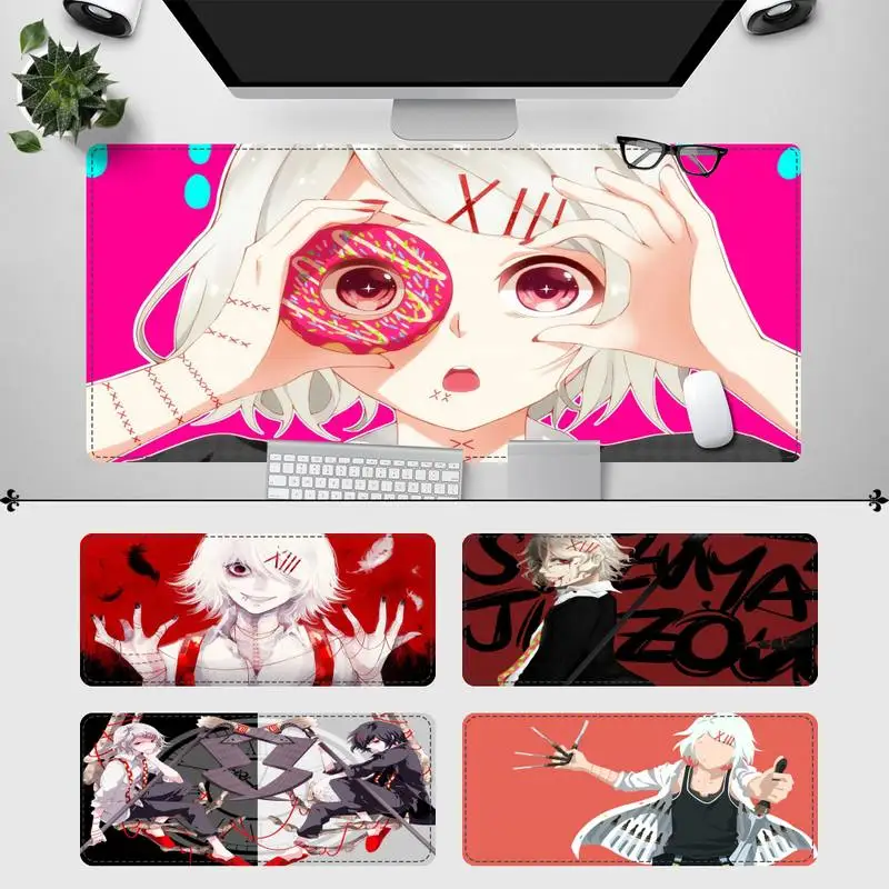 Trendy Juuzou Suzuya Mouse Pad Gamer Keyboard Maus Pad Desk Mouse Mat Game Accessories For Overwatch
Trendy Juuzou Suzuya Mouse Pad Gamer Keyboard Maus Pad Desk Mouse Mat Game Accessories For Overwatch