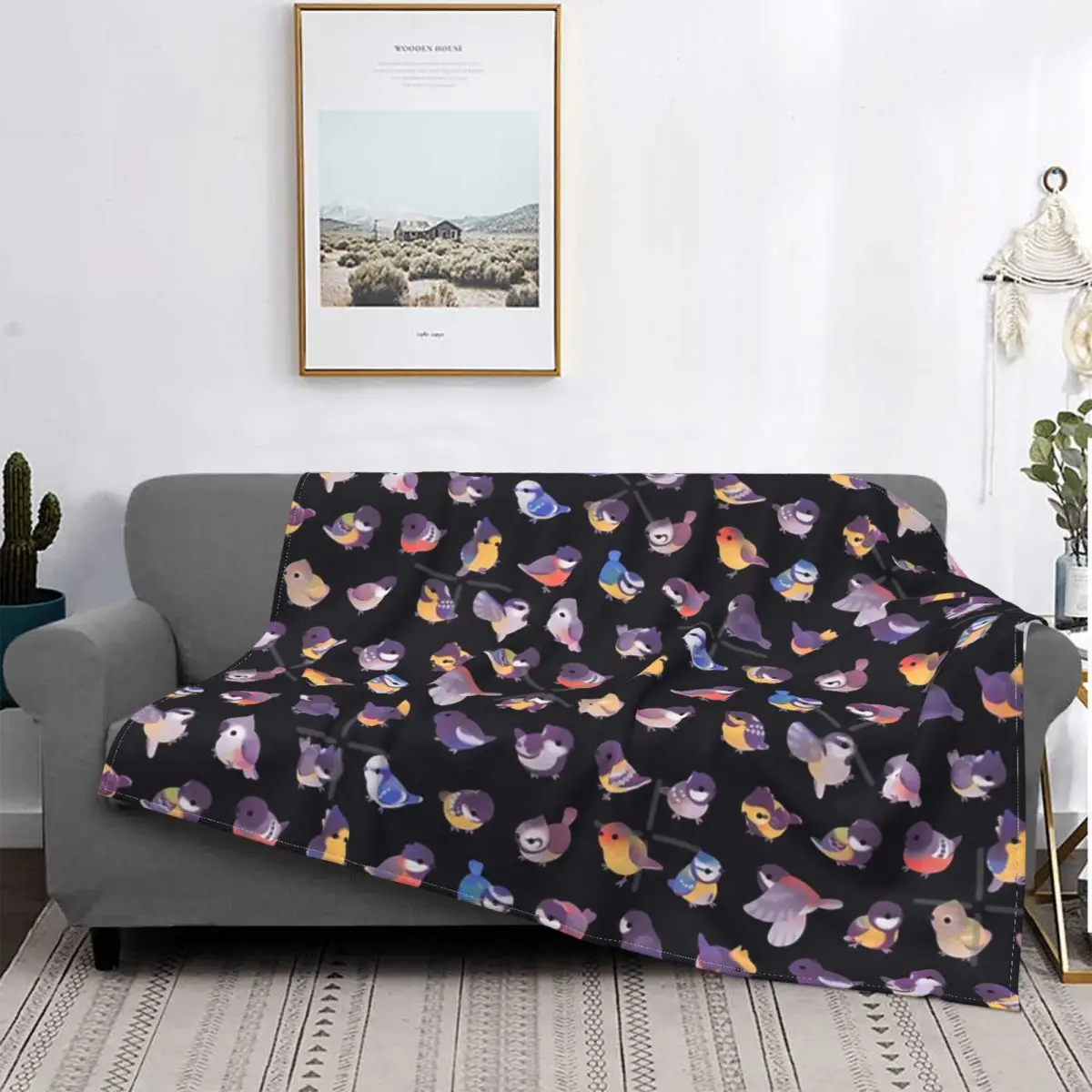 Little Bird Paridae-Manta oscura para cama, colcha a cuadros, toalla de playa, manta Kawaii, mantas para camas
Little Bird Paridae-Manta oscura para cama, colcha a cuadros, toalla de playa, manta Kawaii, mantas para camas