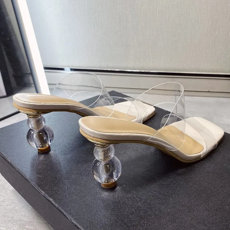 2021 Summer Ins Net Red with The Same Paragraph with Transparent High-heeled Sandals Women Thick Heels Crystal Sexy Sandals
2021 Summer Ins Net Red with The Same Paragraph with Transparent High-heeled Sandals Women Thick Heels Crystal Sexy Sandals