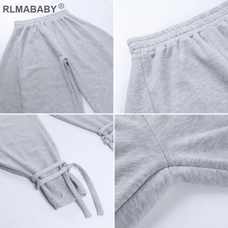 RLMABABY 2020 Autumn Women Harem Pants Loose High Waist Pants Elastic Waist Bandage Trousers Female Streetwear Grey Sexy Pant
RLMABABY 2020 Autumn Women Harem Pants Loose High Waist Pants Elastic Waist Bandage Trousers Female Streetwear Grey Sexy Pant