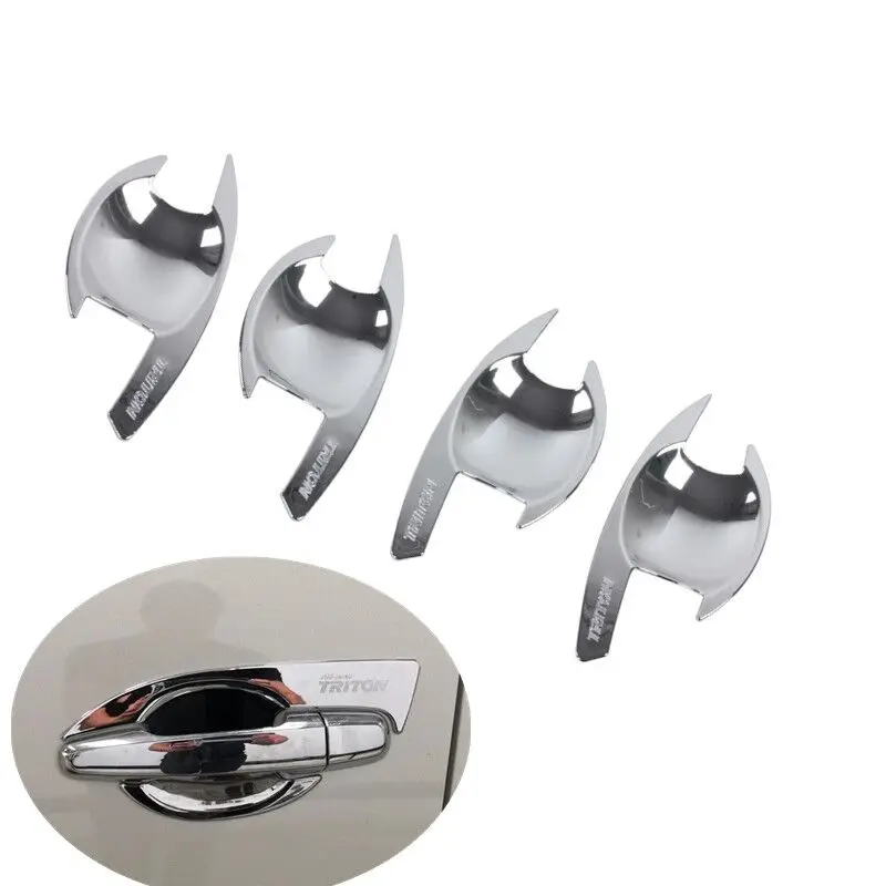 For Mitsubishi L200 Triton Pickup 2006 2007 2008 2009 2010 2011 2012 2013 2014 Chrome Car Door Handle Cover Styling Accessories
For Mitsubishi L200 Triton Pickup 2006 2007 2008 2009 2010 2011 2012 2013 2014 Chrome Car Door Handle Cover Styling Accessories