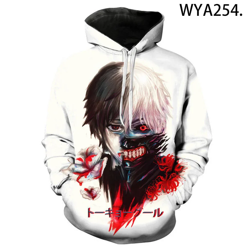 Japanese Anime Tokyo Ghoul Female Sweatshirt Streetwear 3D Printed Men's Women's Clothing Harajuku Tracksuit Hoodies
Japanese Anime Tokyo Ghoul Female Sweatshirt Streetwear 3D Printed Men's Women's Clothing Harajuku Tracksuit Hoodies