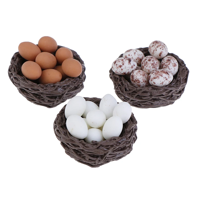 10pcs Mini Dollhouse Eggs + Nest 1/12 Scale Dollhouse Miniature Simulation Eggs Food Model Pretend Play Kitchen Doll Toys
10pcs Mini Dollhouse Eggs + Nest 1/12 Scale Dollhouse Miniature Simulation Eggs Food Model Pretend Play Kitchen Doll Toys