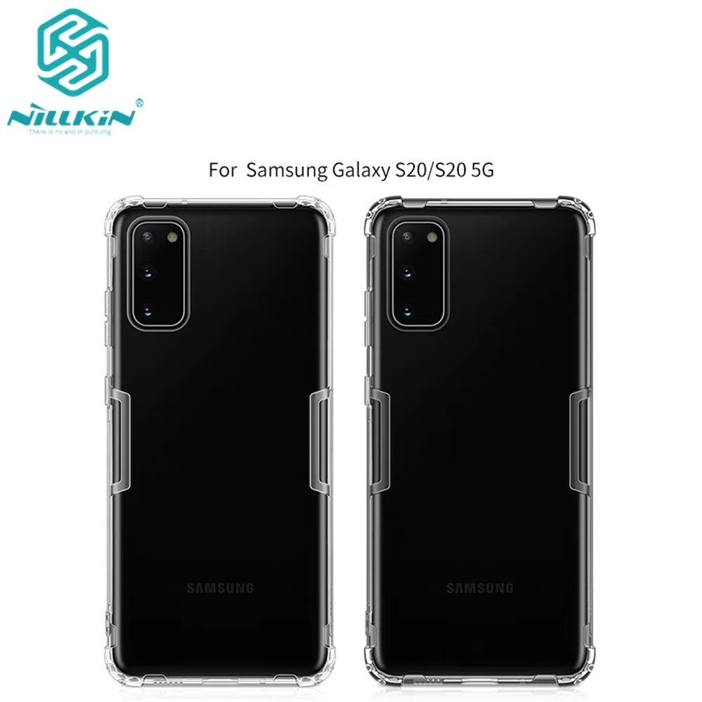 Чехол из ТПУ для Samsung Galaxy S20 Nillkin nature, прозрачный мягкий силиконовый защитный чехол из ТПУ, чехол для Galaxy S20 5G
Чехол из ТПУ для Samsung Galaxy S20 Nillkin nature, прозрачный мягкий силиконовый защитный чехол из ТПУ, чехол для Galaxy S20 5G