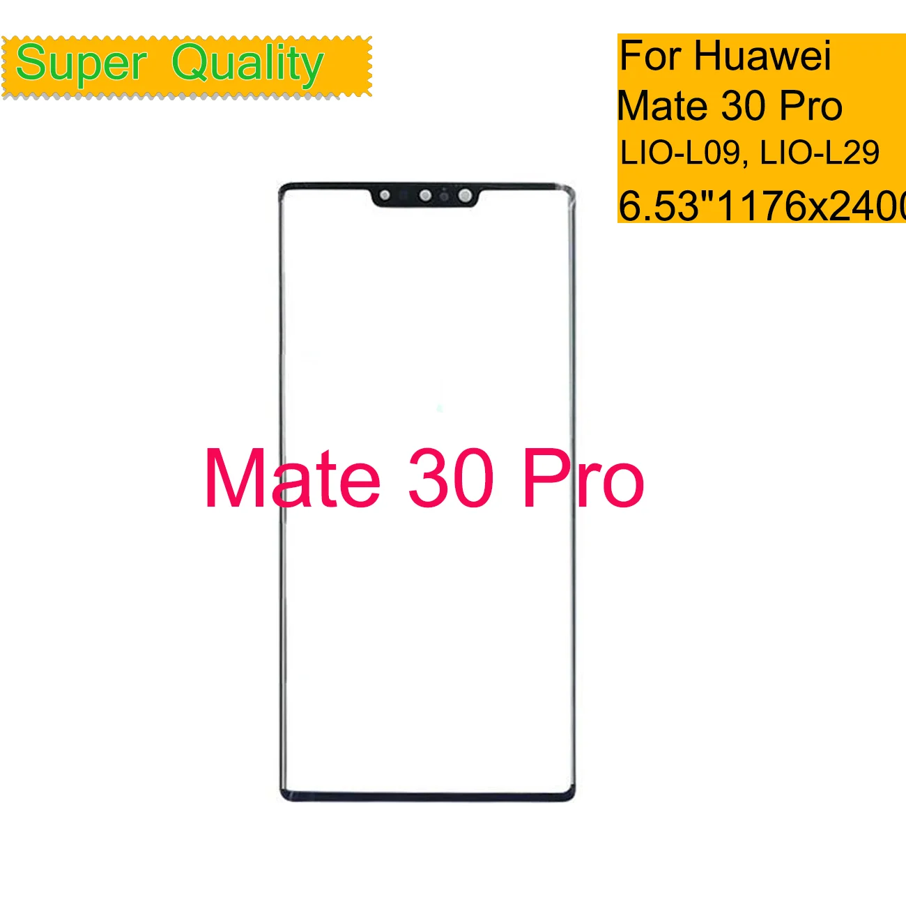 10 шт./партия для Huawei Mate 30 Pro Сенсорная панель передняя внешняя ЖК стеклянная линза с OCA Замена
10 шт./партия для Huawei Mate 30 Pro Сенсорная панель передняя внешняя ЖК стеклянная линза с OCA Замена