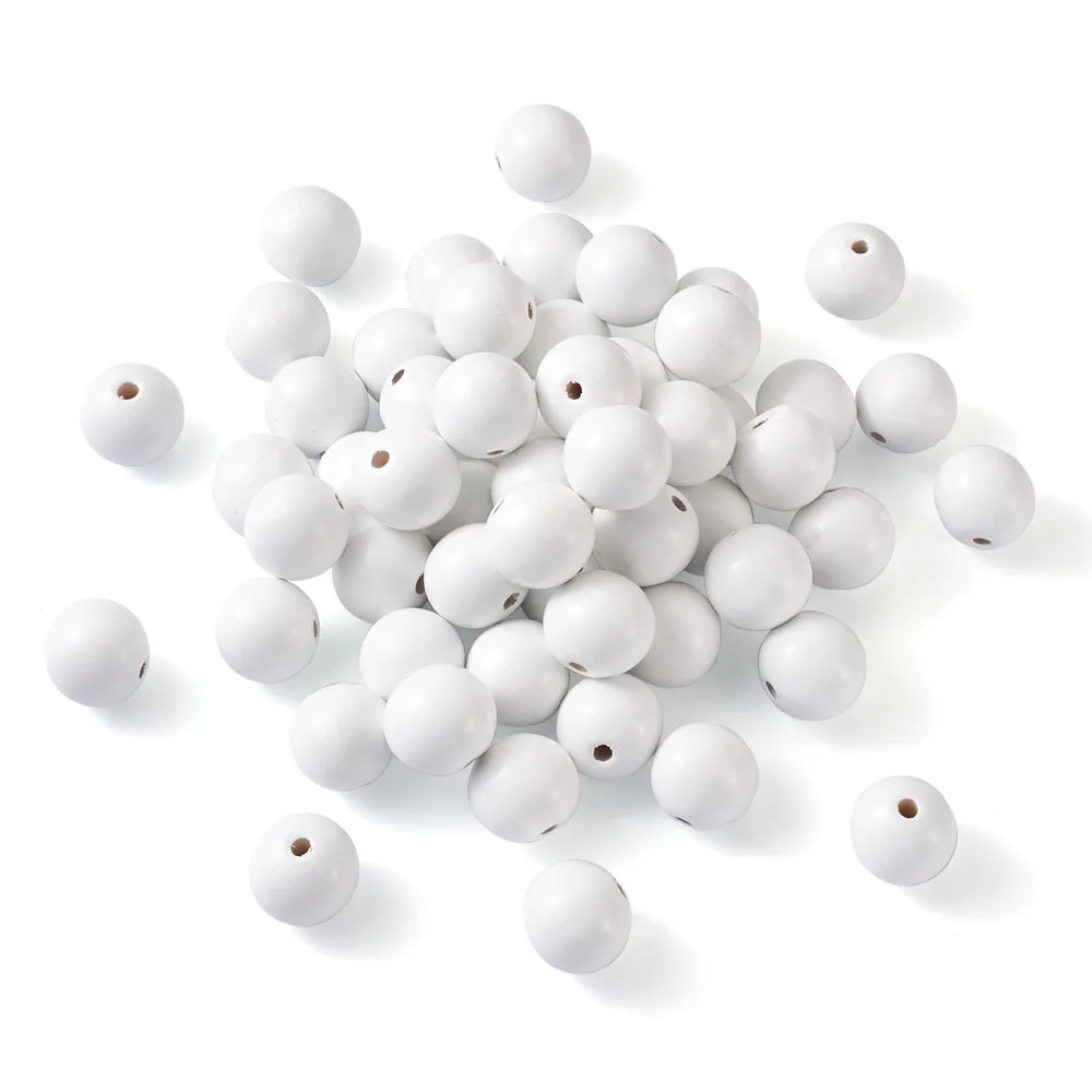 50/100 pcs Spray Painted Natural Wood European Beads Round White hole: 5.5mm Beads for DIY Jewelry Making
50/100 pcs Spray Painted Natural Wood European Beads Round White hole: 5.5mm Beads for DIY Jewelry Making