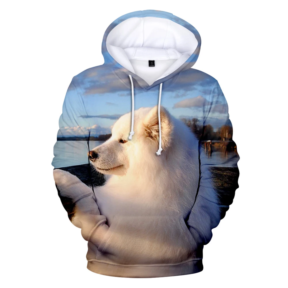Лидер продаж, Детская толстовка Samoyed, для мальчиков и девочек, Осень-зима, модная повседневная Милая толстовка с капюшоном и 3D-принтом, самои...
Лидер продаж, Детская толстовка Samoyed, для мальчиков и девочек, Осень-зима, модная повседневная Милая толстовка с капюшоном и 3D-принтом, самои...