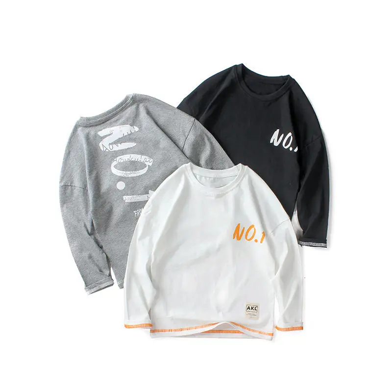 New Arrival Children Boys T-shirts Fashion Spring 2021 Long Sleeve Bottom Shirts for Teenage Boy Fall Clothes for Kids 4-14Yrs
New Arrival Children Boys T-shirts Fashion Spring 2021 Long Sleeve Bottom Shirts for Teenage Boy Fall Clothes for Kids 4-14Yrs