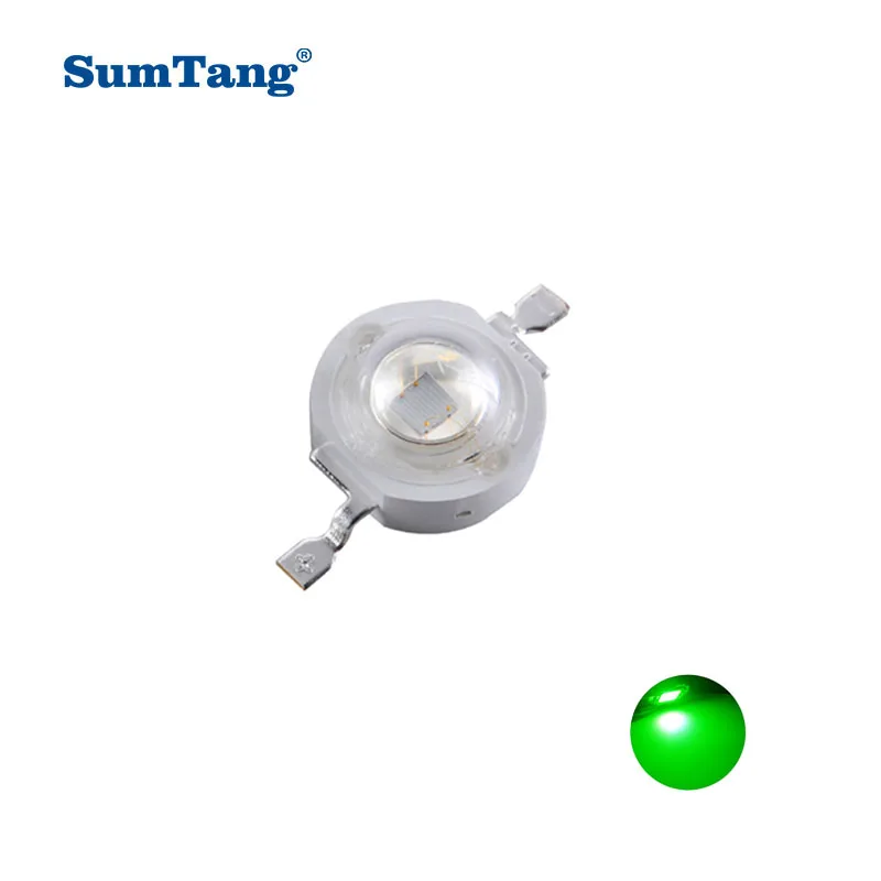 

10Pcs/Lot High Power Green Color LED Chip 1-3W 3V 350-700mA 520-530NM 45mil for LED Light LED Lamp