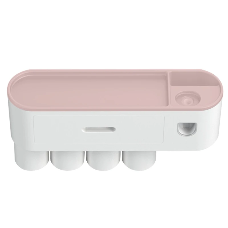 Multifunctional Creative Toothbrush Holder Automatic Toothpaste Squeezer Wall Mounted Storage Rack Bathroom Shower Room Accessor
Multifunctional Creative Toothbrush Holder Automatic Toothpaste Squeezer Wall Mounted Storage Rack Bathroom Shower Room Accessor