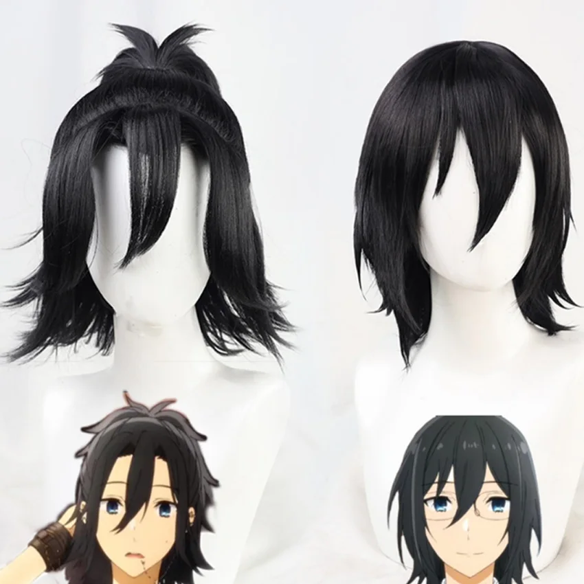 Anime Hori-san to Miyamura-kun Horimiya Cosplay Wig Miyamura Izumi Boy Short Black Hair Hori Kyōko Girl Long Brown Hair Props
Anime Hori-san to Miyamura-kun Horimiya Cosplay Wig Miyamura Izumi Boy Short Black Hair Hori Kyōko Girl Long Brown Hair Props