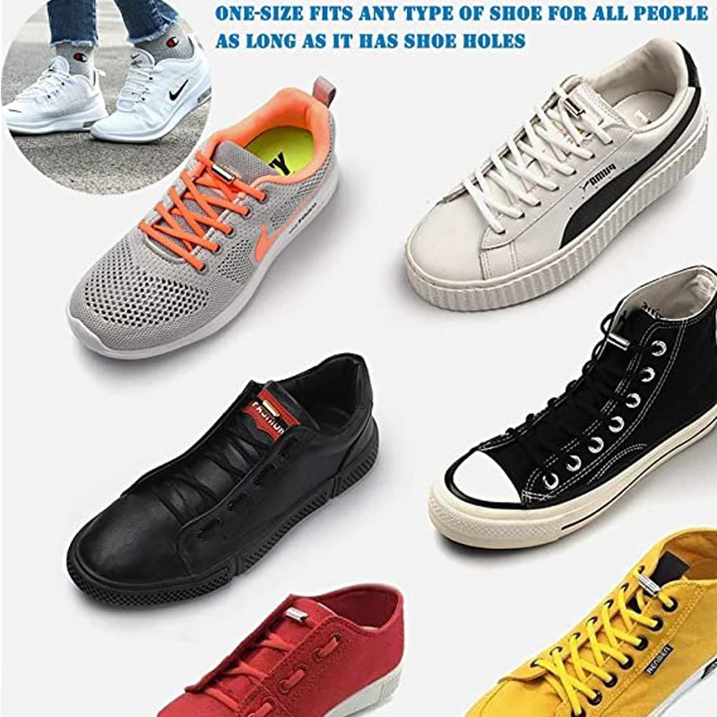 1Pair Metal Lock Shoelaces Round Elastic Shoe Laces Special No Tie Shoelace for Men Women Lacing Rubber Zapatillas
1Pair Metal Lock Shoelaces Round Elastic Shoe Laces Special No Tie Shoelace for Men Women Lacing Rubber Zapatillas