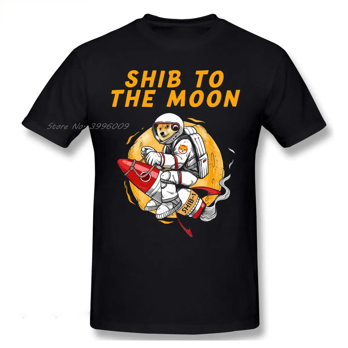 

Shib Coin Shiba Crypto Doge Killer New Arrival TShirt Shiba Inu Coin To The Moon Unique Design Crewneck Cotton Shirt