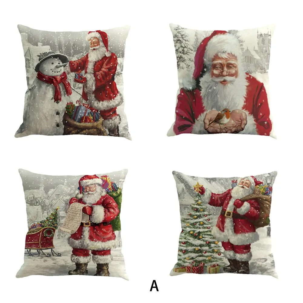 Christmas Festival Pillow Santa Claus Printing Dyeing Sofa Bed Home Decor Pillow Cover Bedroom Christmas Cushion Cover
Christmas Festival Pillow Santa Claus Printing Dyeing Sofa Bed Home Decor Pillow Cover Bedroom Christmas Cushion Cover