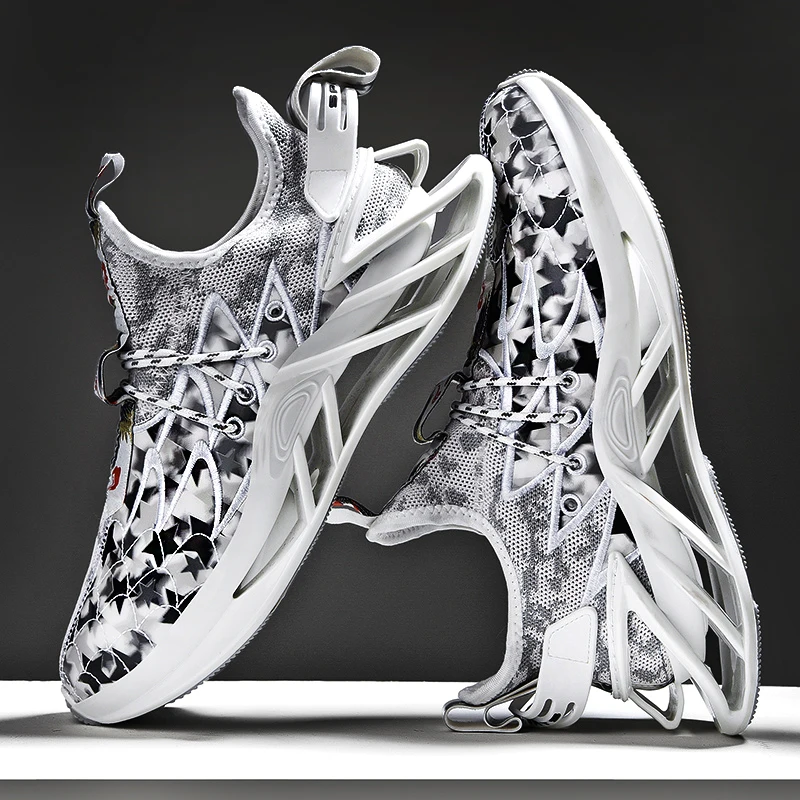 Summer Running Blade Shoes Men's Non-slip And Wear-resistant Sports Tide Shoes Mesh Breathable Mens Shoes zapatos de hombre
Summer Running Blade Shoes Men's Non-slip And Wear-resistant Sports Tide Shoes Mesh Breathable Mens Shoes zapatos de hombre