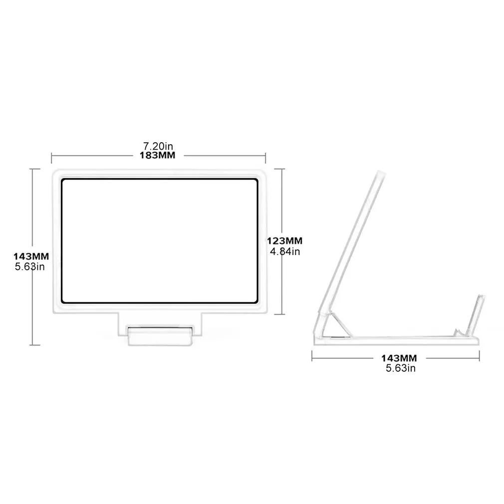 Universal 3D Display Amplifier For Mobile Phone Magnifying Glass Hd Video Support Foldable Display Stand Enlarged
Universal 3D Display Amplifier For Mobile Phone Magnifying Glass Hd Video Support Foldable Display Stand Enlarged