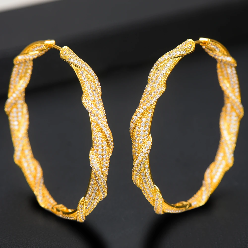 LARRAURI New charms original Women Important occasion Big Hoop Earrings boucle d'oreille femme 2019 Accessories
LARRAURI New charms original Women Important occasion Big Hoop Earrings boucle d'oreille femme 2019 Accessories