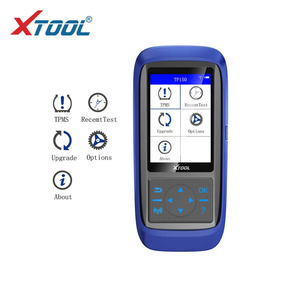 Система контроля давления в шинах XTOOL TP150 OBD2 сканер TPMS инструмент с датчиком 315 и 433