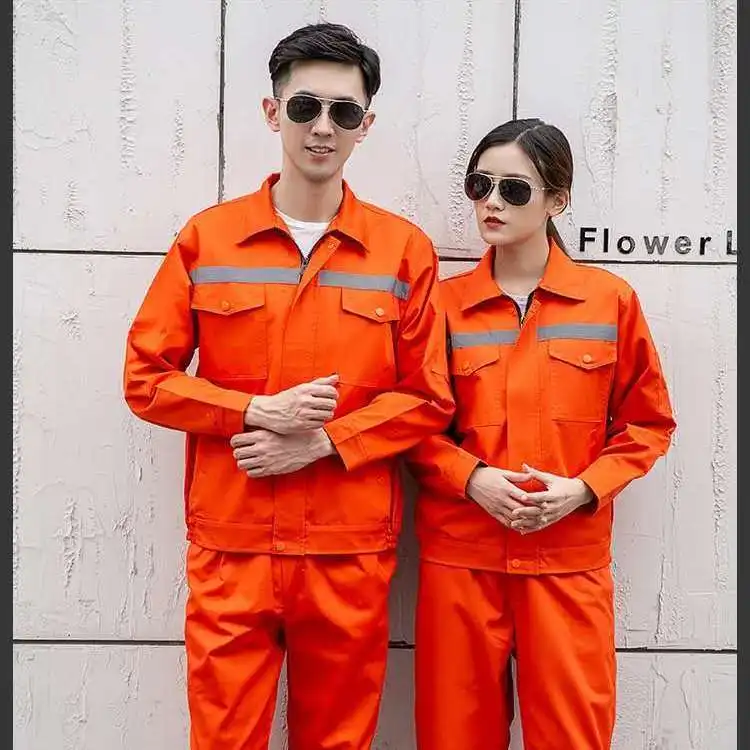 Overalls suit men's long-sleeved top pants sanitation auto repair wear-resistant stain-resistant reflective stripe overalls
Overalls suit men's long-sleeved top pants sanitation auto repair wear-resistant stain-resistant reflective stripe overalls