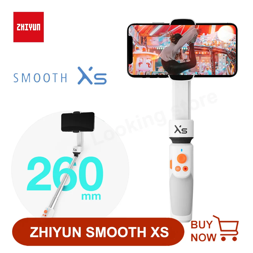 ZHIYUN SMOOTH XS Smartphone Gimbal Selfie Stick Handheld Stabilizer for iPhone11 Pro Max Samsung S10 Huaweil xiaomi
ZHIYUN SMOOTH XS Smartphone Gimbal Selfie Stick Handheld Stabilizer for iPhone11 Pro Max Samsung S10 Huaweil xiaomi