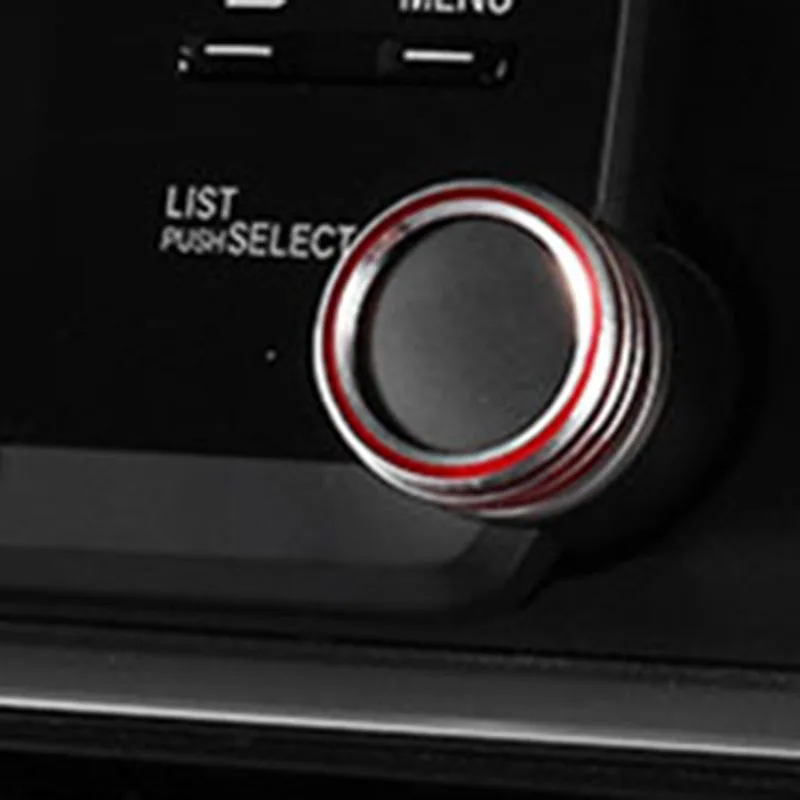 Set Knob Ring Cover Aluminum Decoration Inner Trim 5Pcs For Honda Accord 2018-2019 Replacement Parts
Set Knob Ring Cover Aluminum Decoration Inner Trim 5Pcs For Honda Accord 2018-2019 Replacement Parts