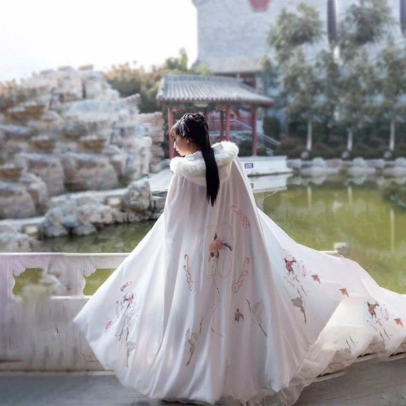 Женская накидка Hanfu, китайское платье принцессы, женское плюшевое шерстяное платье с вышивкой, шаль, карнавальный костюм, накидка Hanfu, платье...
Женская накидка Hanfu, китайское платье принцессы, женское плюшевое шерстяное платье с вышивкой, шаль, карнавальный костюм, накидка Hanfu, платье...