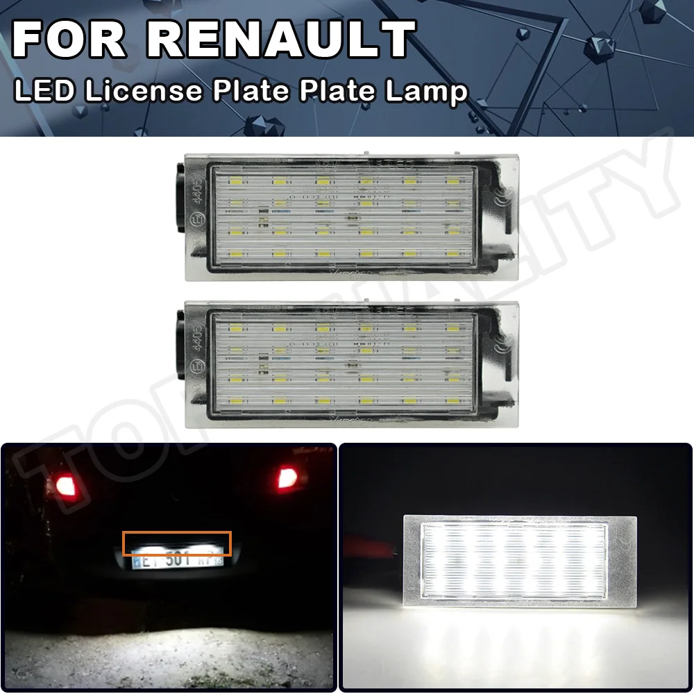 2PCS LED Number License Plate Light Lamps For Renault Megane 3 Clio 4 Laguna 2 Twingo Master Wind Traffic Vel Satis Opel Movano
2PCS LED Number License Plate Light Lamps For Renault Megane 3 Clio 4 Laguna 2 Twingo Master Wind Traffic Vel Satis Opel Movano